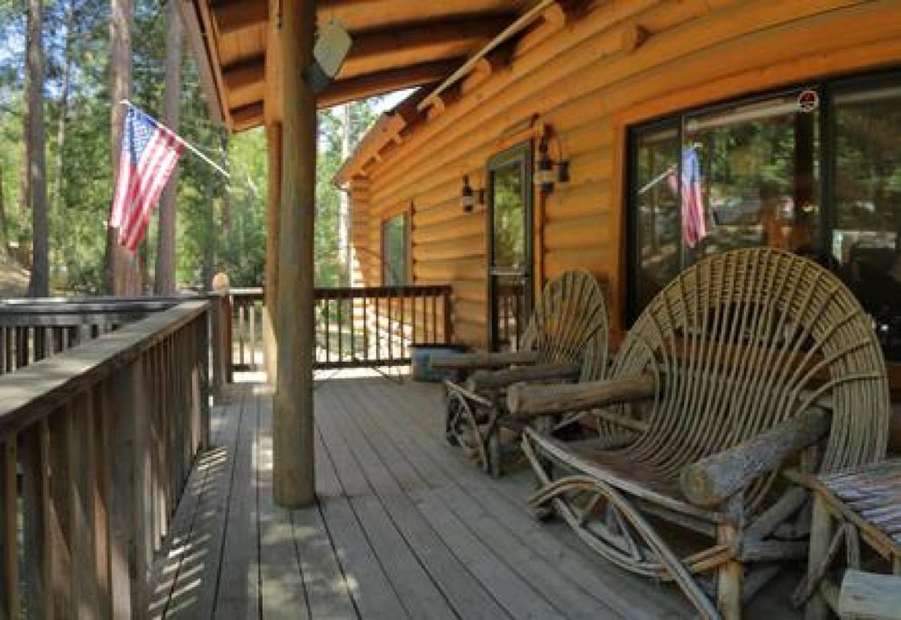 Eagles Nest - Natural Log Cabin With Guest House 아이딜와일드 외부 사진