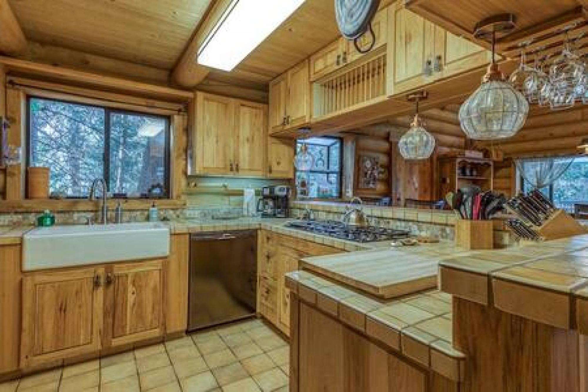 Eagles Nest - Natural Log Cabin With Guest House 아이딜와일드 외부 사진