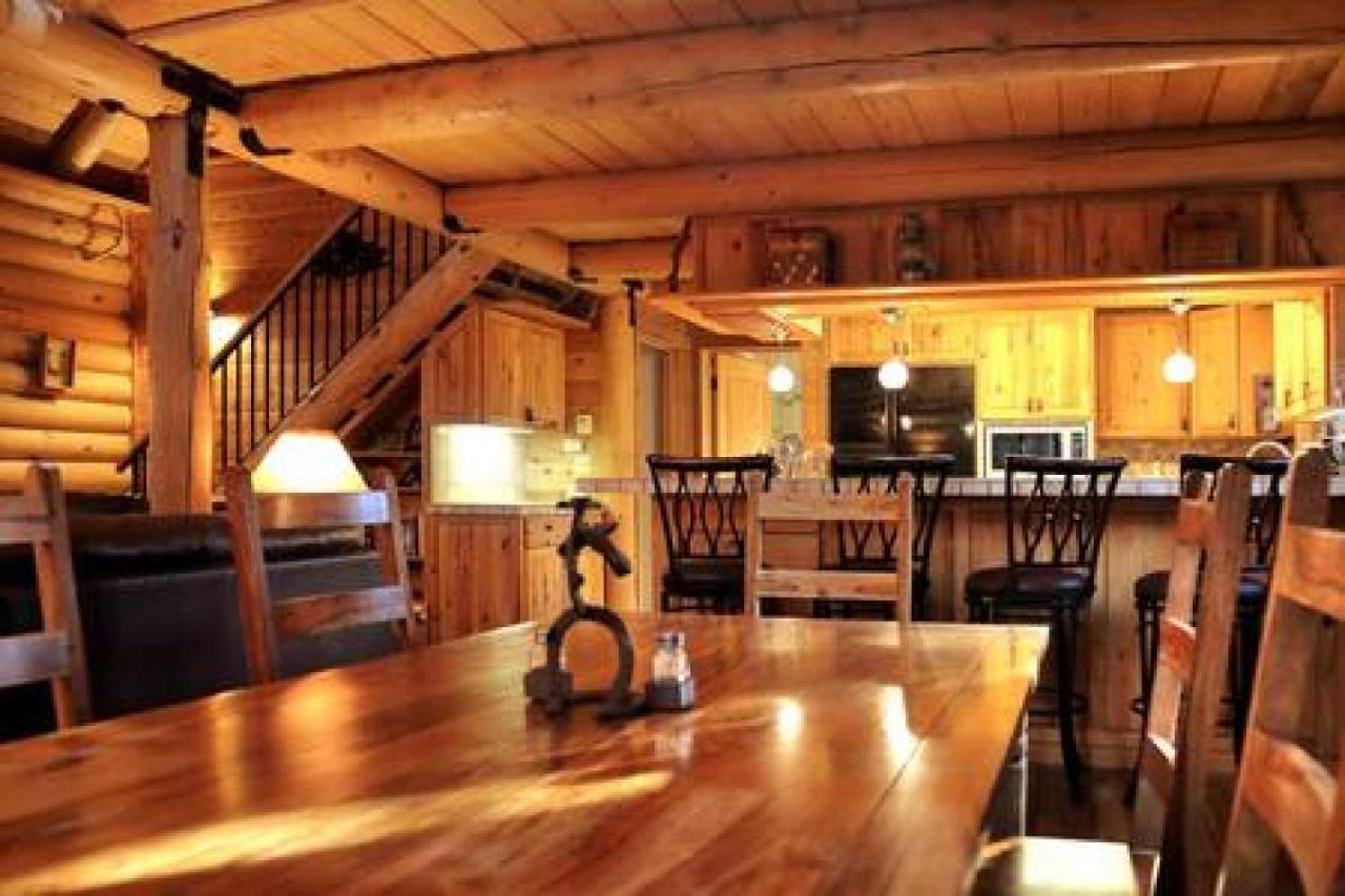 Eagles Nest - Natural Log Cabin With Guest House 아이딜와일드 외부 사진