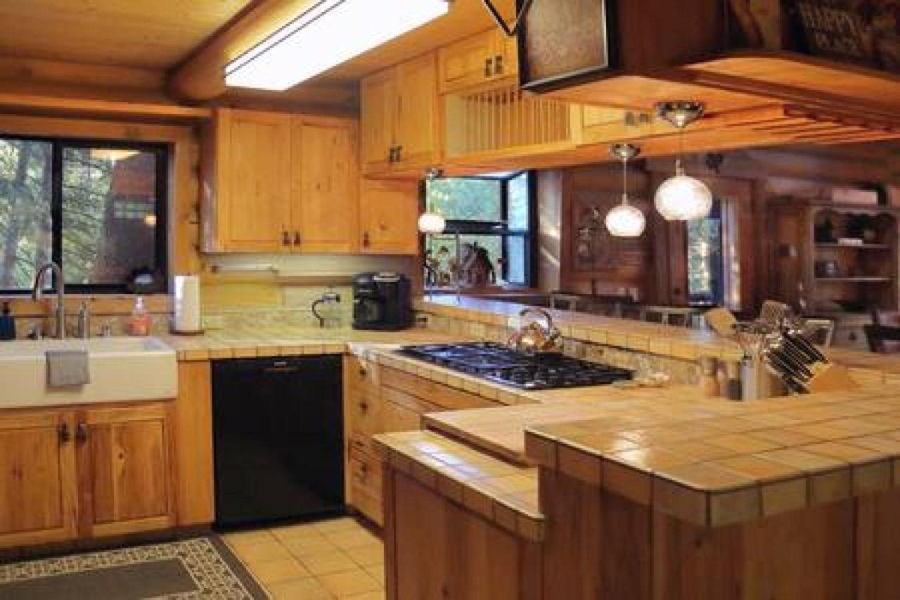 Eagles Nest - Natural Log Cabin With Guest House 아이딜와일드 외부 사진