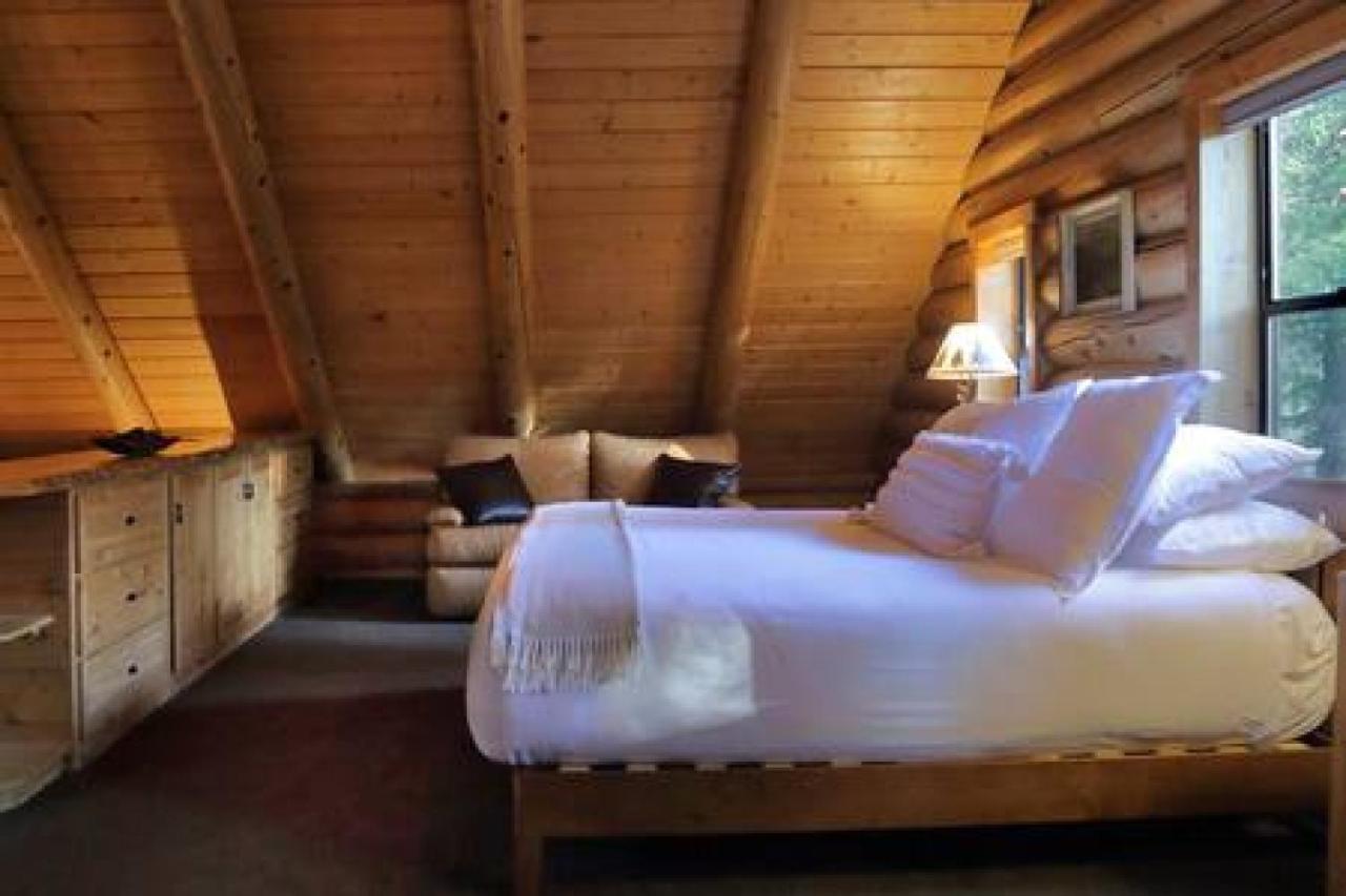 Eagles Nest - Natural Log Cabin With Guest House 아이딜와일드 외부 사진