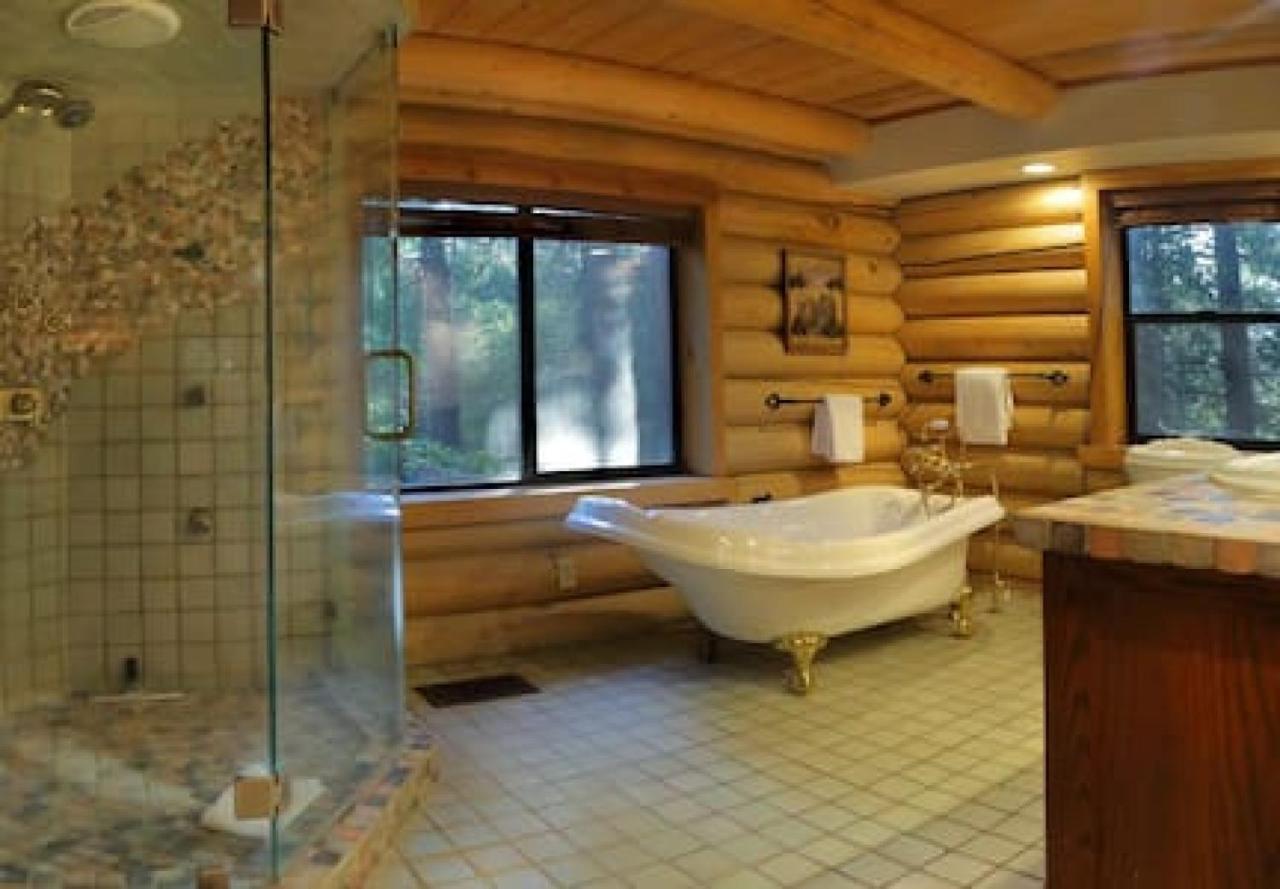 Eagles Nest - Natural Log Cabin With Guest House 아이딜와일드 외부 사진